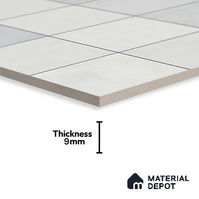 Faux Subway Look 22191-L TL 09795 2 ft x 1 ft Glossy Finish Ceramic Wall Tile - 9 mm