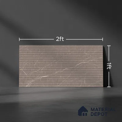 Highlighter Look 22250 HL 1 TL 09796 B 2 ft x 1 ft Glossy Finish Ceramic Wall Tile - 9 mm