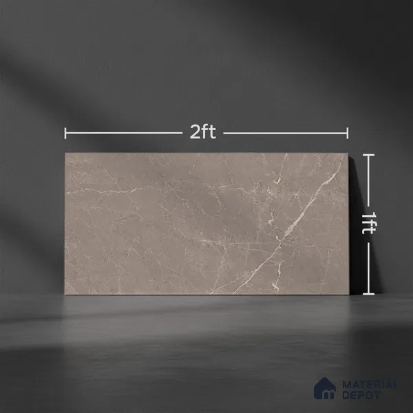 Marble Look 22250 D TL 09796 D 2 ft x 1 ft Glossy Finish Ceramic Wall Tile - 9 mm