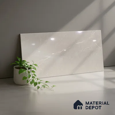 Marble Look 22250 L TL 09796 2 ft x 1 ft Glossy Finish Ceramic Wall Tile - 9 mm