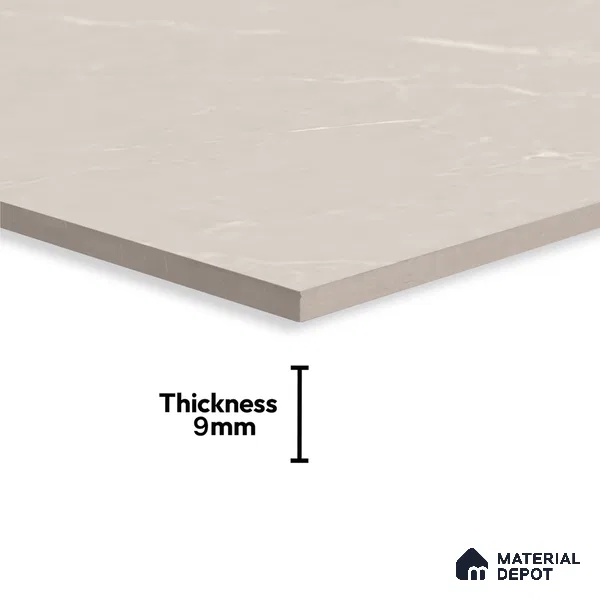 Marble Look 22250 L TL 09796 2 ft x 1 ft Glossy Finish Ceramic Wall Tile - 9 mm