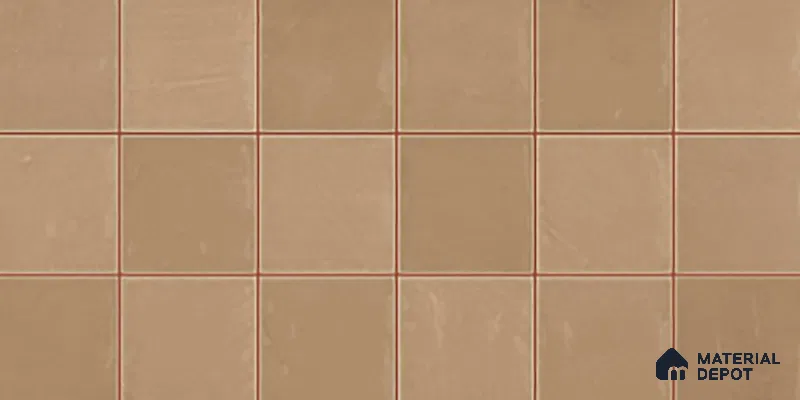 Faux Subway Wall Tile TL 09788 C Luxe Brown 2 ft x 1 ft Glossy Finish Ceramic Wall Tile - 9 mm | Suitable For Bathroom, Kitchen Backsplash | Please Expect a Slight Variation of Pattern