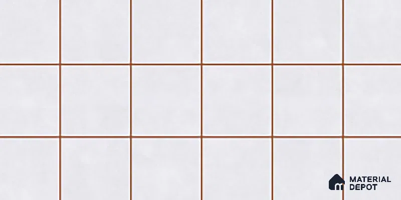 Faux Subway Wall Tile TL 09788 F Luxe White 2 ft x 1 ft Glossy Finish Ceramic Wall Tile - 9 mm | Suitable For Bathroom, Kitchen Backsplash | Please Expect a Slight Variation of Pattern