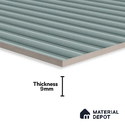 Punch Wall Tile TL 09784 E Zeta Sea 2 ft x 1 ft Glossy Finish Ceramic Wall Tile - 9 mm