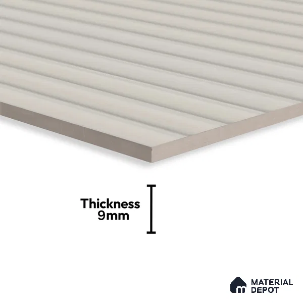 Punch Wall Tile TL 09784 Zeta Bianco 2 ft x 1 ft Glossy Finish Ceramic Wall Tile - 9 mm