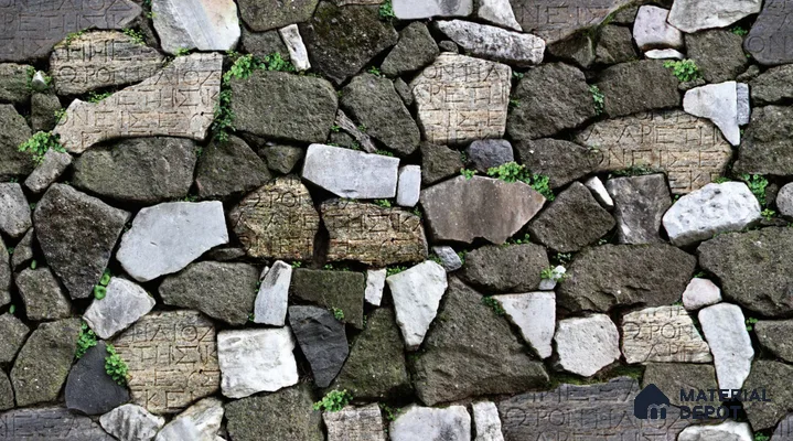 Glyph stone_87012-3 | 5 Meter x 42 Inches Stone Look Wallpaper - 57.41 Sq. Ft. | Minimum 15% wastage during installation