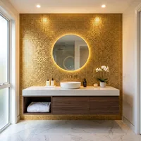 Gold Mosaic Tiles