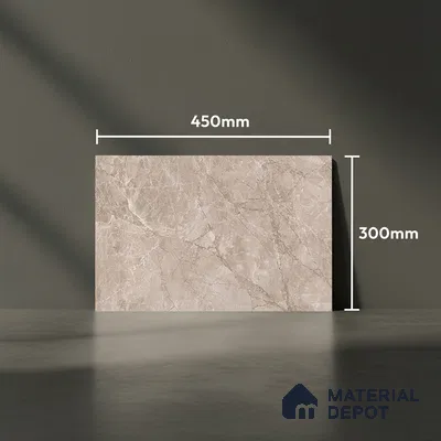 Budget Friendly Marble Wall Tile Value For Money TL 05788 C  18 x 12 inch - Ceramic Glossy Finish -7 mm  | Suitable for Kitchen & Bathroom