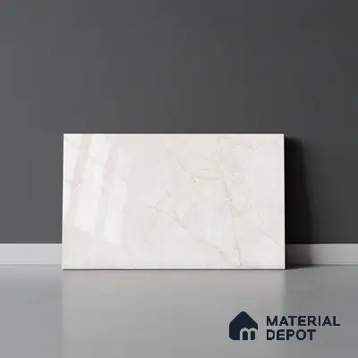 Budget Friendly Marble Wall Tile Value For Money TL 05788  18 x 12 inch - Ceramic Glossy Finish -7 mm  | Suitable for Kitchen & Bathroom