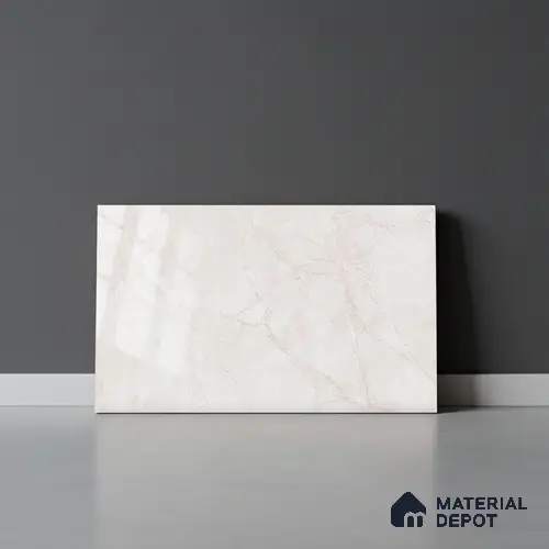 Budget Friendly Marble Wall Tile Value For Money TL 05788  18 x 12 inch - Ceramic Glossy Finish -7 mm  | Suitable for Kitchen & Bathroom