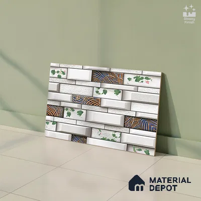 TL 05777 Granite White 450x300 mm Glossy Finish Ceramic Wall Tile - 7 mm