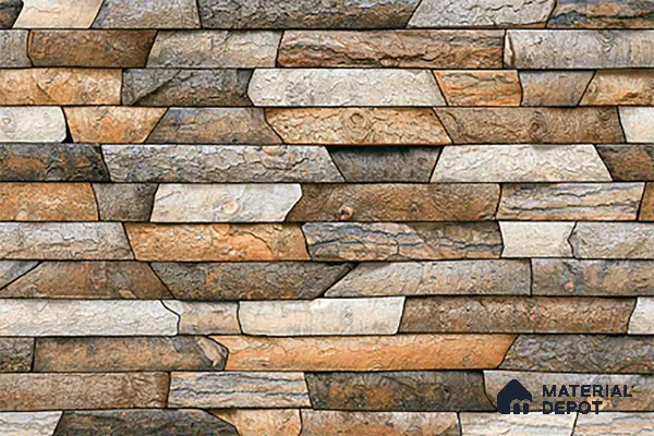 TL 05781 Graphite Brown 450x300 mm Glossy Finish Ceramic Wall Tile - 7 mm (Random Design)