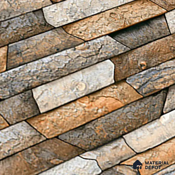 TL 05781 Graphite Brown 450x300 mm Glossy Finish Ceramic Wall Tile - 7 mm (Random Design)