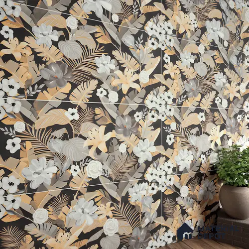 Tropical Wall Tile TL 05625 B Glemar Fort 4 ft x 2 ft Matte Finish Vitrified Tile - 9 mm | Suitable For Living Room, Bathroom, Bedroom