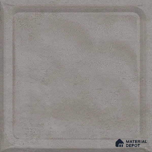 TL 03720 B Gray 02 | 200x200 mm Glossy Finish Ceramic Wall Pattern 2 Subway Tile - 10 mm (Sample)