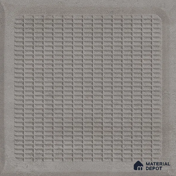 TL 03720 Gray 01 | 200x200 mm Glossy Finish Ceramic Wall Pattern 1 Subway Tile - 10 mm (Sample)
