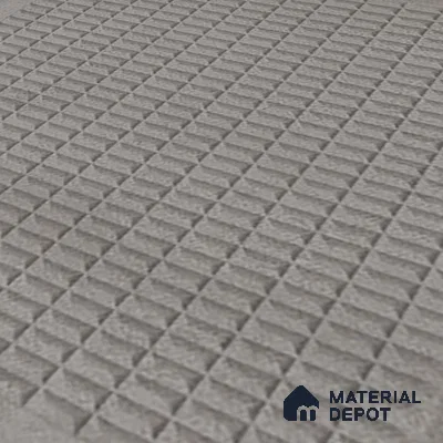 TL 03720 Gray 01 | 200x200 mm Glossy Finish Ceramic Wall Pattern 1 Subway Tile - 10 mm (Sample)