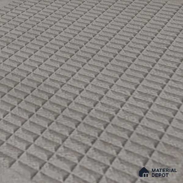 TL 03720 Gray 01 | 200x200 mm Glossy Finish Ceramic Wall Pattern 1 Subway Tile - 10 mm (Sample)