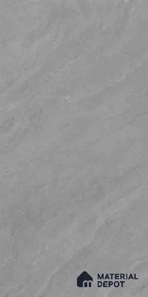 Marble Floor & Wall Tile | TL 00679 Grayscale 4 ft x 2 ft Matte Finish Full Body Vitrified Tile - 9 mm | Suitable For Living Room, Bedroom, Dining Area