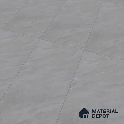Marble Floor & Wall Tile | TL 00679 Grayscale 4 ft x 2 ft Matte Finish Full Body Vitrified Tile - 9 mm | Suitable For Living Room, Bedroom, Dining Area