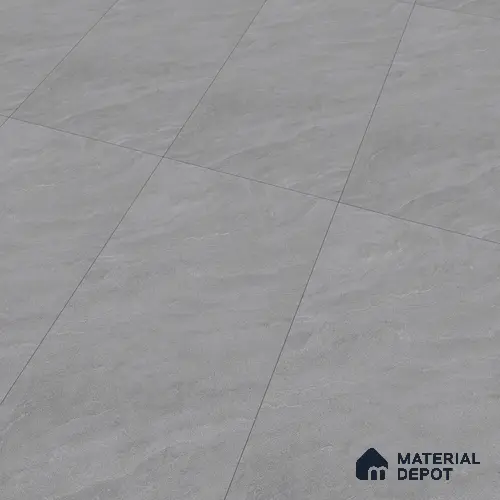 Marble Floor & Wall Tile | TL 00679 Grayscale 4 ft x 2 ft Matte Finish Full Body Vitrified Tile - 9 mm | Suitable For Living Room, Bedroom, Dining Area