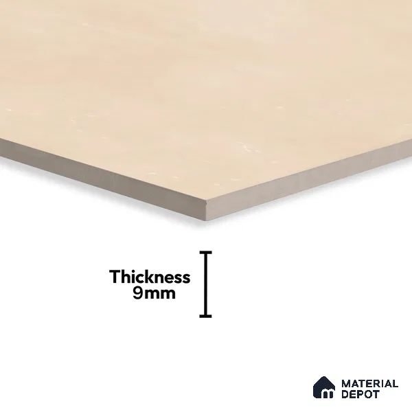 Stone Floor & Wall Tile TL 06402 C Nebula Ivory 4 ft x 2 ft Matte Finish Vitrified Tile - 9 mm | Suitable for Living Room, Bedroom & Bathroom (Sample)