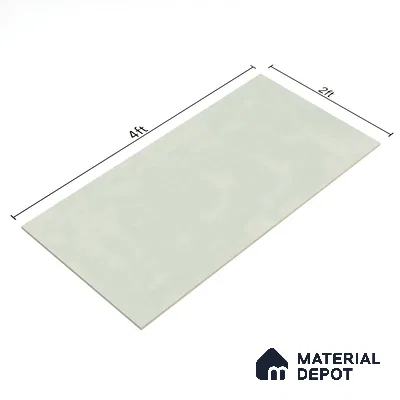 Cement Floor & Wall Tile TL 06402 D Nebula Light Green 4 ft x 2 ft Matte Finish Vitrified Tile - 9 mm | Suitable for Living Room, Bedroom & Bathroom (Sample)