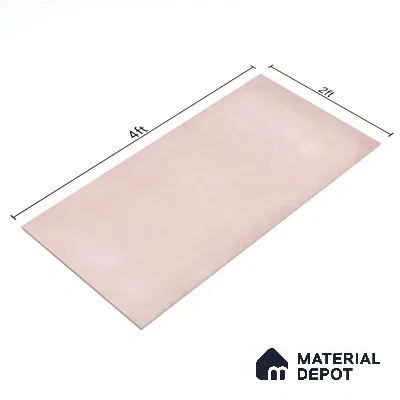 Stone Floor & Wall Tile TL 06402 E Nebula Pink 4 ft x 2 ft Matte Finish Vitrified Tile - 9 mm | Suitable for Living Room, Bedroom & Bathroom (Sample)