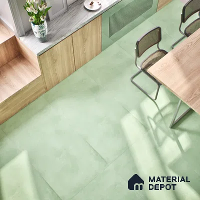 Stone Floor & Wall Tile TL 06402 G Nebula Verde 4 ft x 2 ft Matte Finish Vitrified Tile - 9 mm | Suitable for Living Room, Bedroom & Bathroom (Sample)