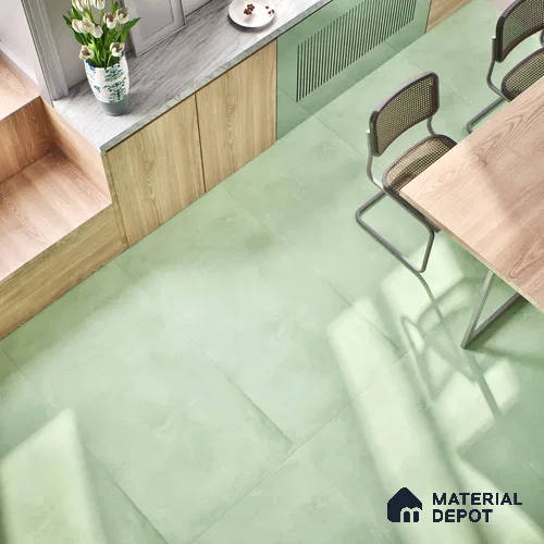 Stone Floor & Wall Tile TL 06402 G Nebula Verde 4 ft x 2 ft Matte Finish Vitrified Tile - 9 mm | Suitable for Living Room, Bedroom & Bathroom
