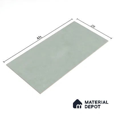Cement Floor & Wall Tile TL 06402 Nebula Green 4 ft x 2 ft Matte Finish Vitrified Tile - 9 mm | Suitable for Living Room, Bedroom & Bathroom (Sample)