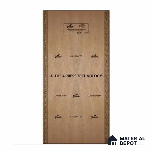 Green Club 500 BWP Grade 8 ft x 4 ft Plywood - 16 mm (Lifetime Warranty)