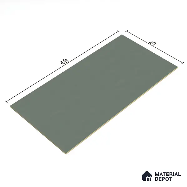 TL 00675 Punch Green Matte Finish 4 ft x 2 ft Full Body Vitrified Tile