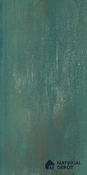 Metallic Floor & Wall Tile TL 06497 Ferro Mint 4 ft x 2 ft Vitrified Matte Finish - 9 mm | Suitable for Living Room, Bedroom, Kitchen & Bathroom (Sample)