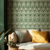 Green Moroccan tiles