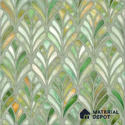 Wall Tile TL 10035 | CRV-84 | 1 ft x 1 ft  Finish Ceramic Tile - 10 mm | Suitable for Living Room, Bedroom, Bathroom & Kitchen | Please Expect a Slight Variation of Pattern