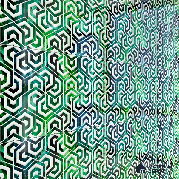 Highlighter Wall Tile TL 06510  SR BL 4027 Highlighter 1 24 inch x 12 inch Ceramic Glossy Finish - 8 mm | Suitable for Accent / Feature Walls, Bathroom, Kitchen Wall & Backsplashes (Sample)