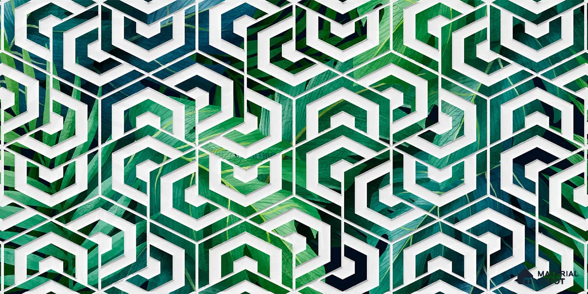 Highlighter Wall Tile TL 06510  SR BL 4027 Highlighter 1 24 inch x 12 inch Ceramic Glossy Finish - 8 mm | Suitable for Accent / Feature Walls, Bathroom, Kitchen Wall & Backsplashes (Sample)