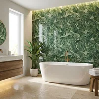Green Tropical Tiles