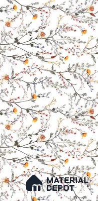 Floral Look Wall Tile TL 06517 C CR Multi Decor 04 4 ft x 2 ft Vitrified Matte Finish Tile - 9 mm | Suitable for Living Room, Bedroom, Bathroom, Dining (Sample)