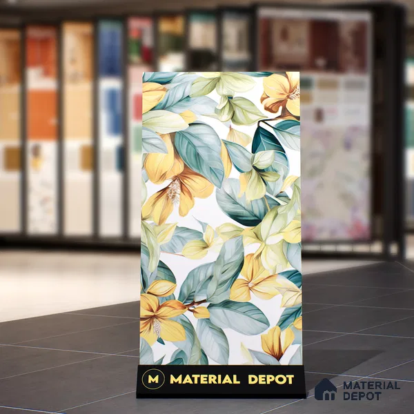 Tropical Look Wall Tile TL 06517 E CR Multi Decor 07 4 ft x 2 ft Vitrified Matte Finish Tile - 9 mm | Suitable for Living Room, Bedroom, Bathroom, Dining (Sample)