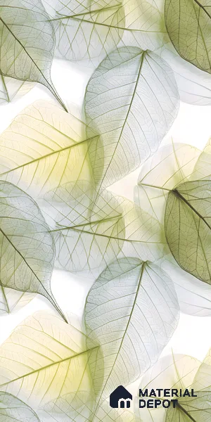 Tropical Look Wall Tile TL 06517 CR Multi Decor 01 4 ft x 2 ft Vitrified Matte Finish Tile - 9 mm | Suitable for Living Room, Bedroom, Bathroom, Dining (Sample)