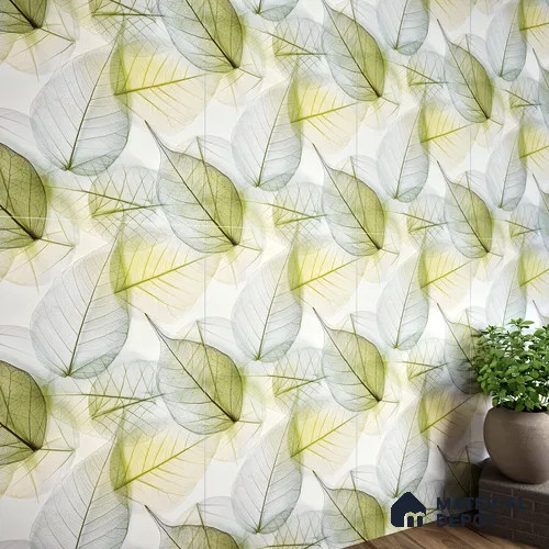Tropical Look Wall Tile TL 06517 CR Multi Decor 01 4 ft x 2 ft Vitrified Matte Finish Tile - 9 mm | Suitable for Living Room, Bedroom, Bathroom, Dining