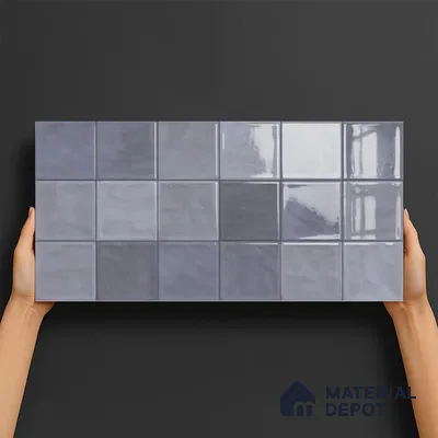 Highlighter Wall Tile TL 06554 E Dove Marine Decor 2 ft x 1 ft Ceramic Glossy Finish - 8 mm | Suitable for Living Room, Kitchen & Bathroom (Sample)