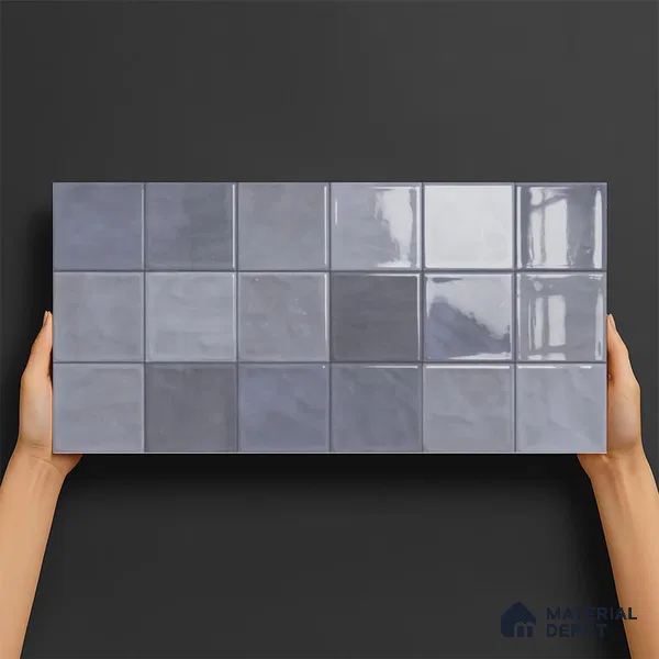 Highlighter Wall Tile TL 06554 E Dove Marine Decor 2 ft x 1 ft Ceramic Glossy Finish - 8 mm | Suitable for Living Room, Kitchen & Bathroom (Sample)