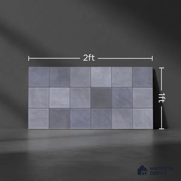 Highlighter Wall Tile TL 06554 E Dove Marine Decor 2 ft x 1 ft Ceramic Glossy Finish - 8 mm | Suitable for Living Room, Kitchen & Bathroom (Sample)