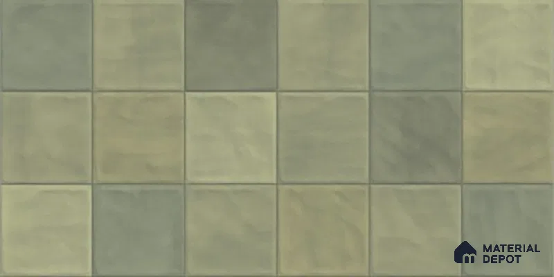 Highlighter Wall Tile TL 06554 Dove Green Decor 2 ft x 1 ft Ceramic Glossy Finish - 8 mm | Suitable for Living Room, Kitchen & Bathroom (Sample)