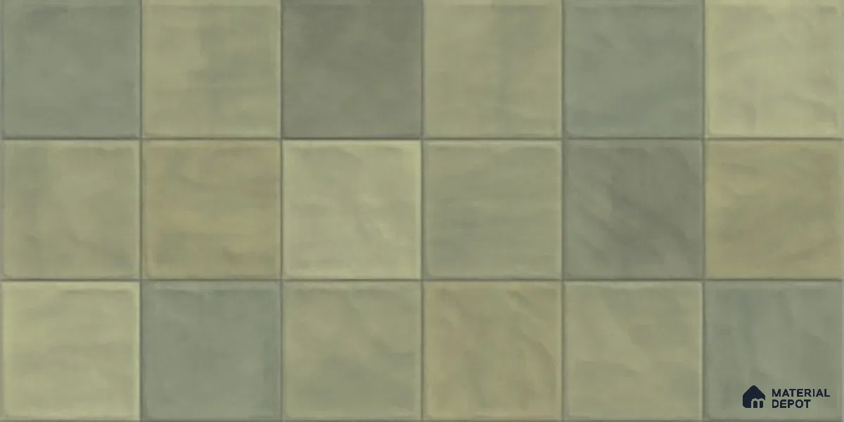 Highlighter Wall Tile TL 06554 Dove Green Decor 2 ft x 1 ft Ceramic Glossy Finish - 8 mm | Suitable for Living Room, Kitchen & Bathroom (Sample)