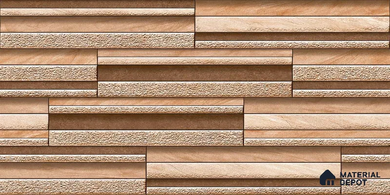 TL 01756 Sandy Beige 2 ft x 1 ft Matte Finish Ceramic Elevation Wall Tile - 10 mm