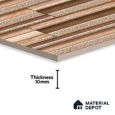 TL 01756 Sandy Beige 2 ft x 1 ft Matte Finish Ceramic Elevation Wall Tile - 10 mm